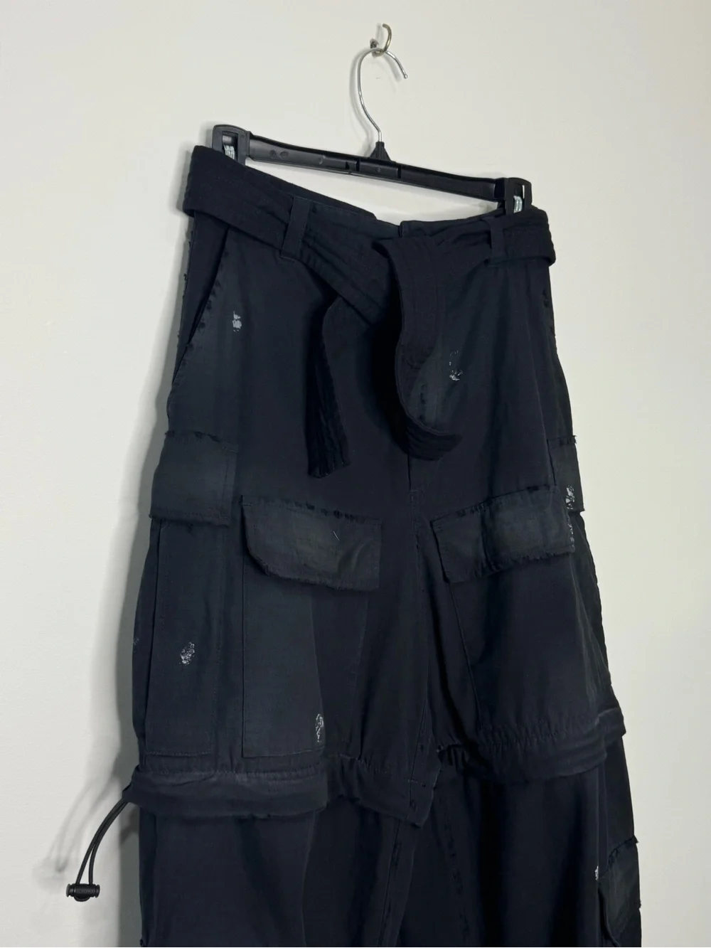 Balenciaga Knife Cargo Pantashoes Black Women’s EU 39/US 9